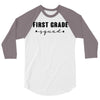 first grade squad 3/4 Sleeve Shirt