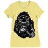 monkey Ladies Fitted T-Shirt