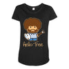 hello tree Maternity Scoop Neck T-shirt