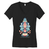 ponyo deco Women's V-Neck T-Shirt