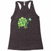 tortue nazie zombie Racerback Tank