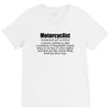 motorcyclist V-Neck Tee