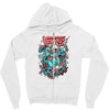 off the wall Zipper Hoodie
