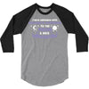 I Love Someone with Hodgkin's Cancer to The Moon and Back to Infinity 3/4 Sleeve Shirt
