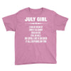 Super July Girl Youth Tee