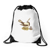 autobiography Drawstring Bags