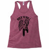 rock and roll Racerback Tank