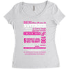 quens are born in november Women's Triblend Scoop T-shirt