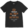 pop the man the myth best pop ever V-Neck Tee