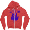 it goes down as the dm Zipper Hoodie