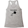 i wet my plants Racerback Tank