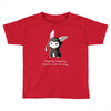 grim bunny Toddler T-shirt