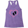 Baby Girl with Heart Any Name Customized Racerback Tank