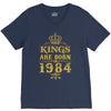 kings are born in 1984 V-Neck Tee