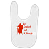 for england and st Baby Bibs