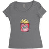 Small Fries Women's Triblend Scoop T-shirt