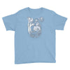 round neck dog wolf Youth Tee