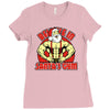 santa's gym Ladies Fitted T-Shirt