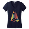 bears on mounths Women's V-Neck T-Shirt