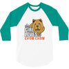 This Girl Loves Her Chow Chow 3/4 Sleeve Shirt
