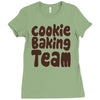 cookie baking team Ladies Fitted T-Shirt