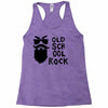 old school rock Racerback Tank