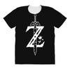 the legend of zelda - breath of the wild white logo All Over Women's T-shirt