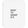 dwight you ignorant slut Mousepad