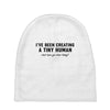 i've been creating a tiny human Baby Beanies