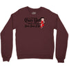 i'm that crazy girl who loves betty boop a lot Crewneck Sweatshirt