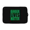 st patrick's day ginger lives matter Laptop sleeve