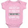 And 8th Day God Look Down So God Made A Gemini Girl Baby Onesie