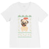 ugly sweater dog V-Neck Tee