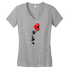 red balloons Women's V-Neck T-Shirt