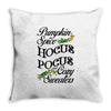 pumpkin spice hocus pocus and cozy sweaters Throw Pillow