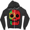 portugal till i die Zipper Hoodie