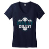 Philly Dilly Women's V-Neck T-Shirt