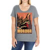 visit mordor Ladies Curvy T-Shirt