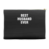 best husband ever Accessory Pouches