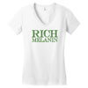 rich melanin Women's V-Neck T-Shirt