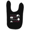 camping kinda girl Baby Bibs