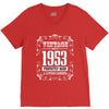 vintage made in 1953 perfectly aged a living legend V-Neck Tee