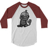 sad robot 3/4 Sleeve Shirt