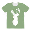 deer skull christmas All Over Women's T-shirt