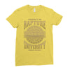 rapture univeristy Ladies Fitted T-Shirt