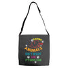 caring for animals isn't what i do it's who i am Adjustable Strap Totes