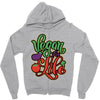vegan for life Zipper Hoodie