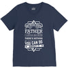 I Smile Youre Father Laugh Cant Do Anything Tshirt V-Neck Tee