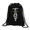 ride it Drawstring Bags
