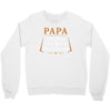 papa the man the myth the legend Crewneck Sweatshirt